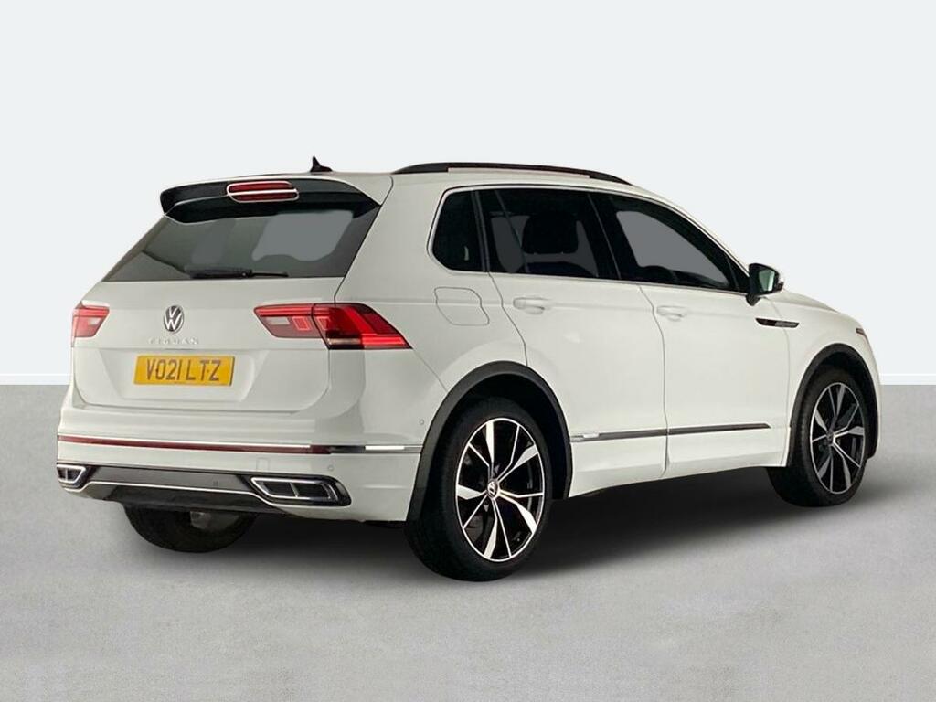 Volkswagen Tiguan 1.5 Tsi 150 R-line Dsg White #3