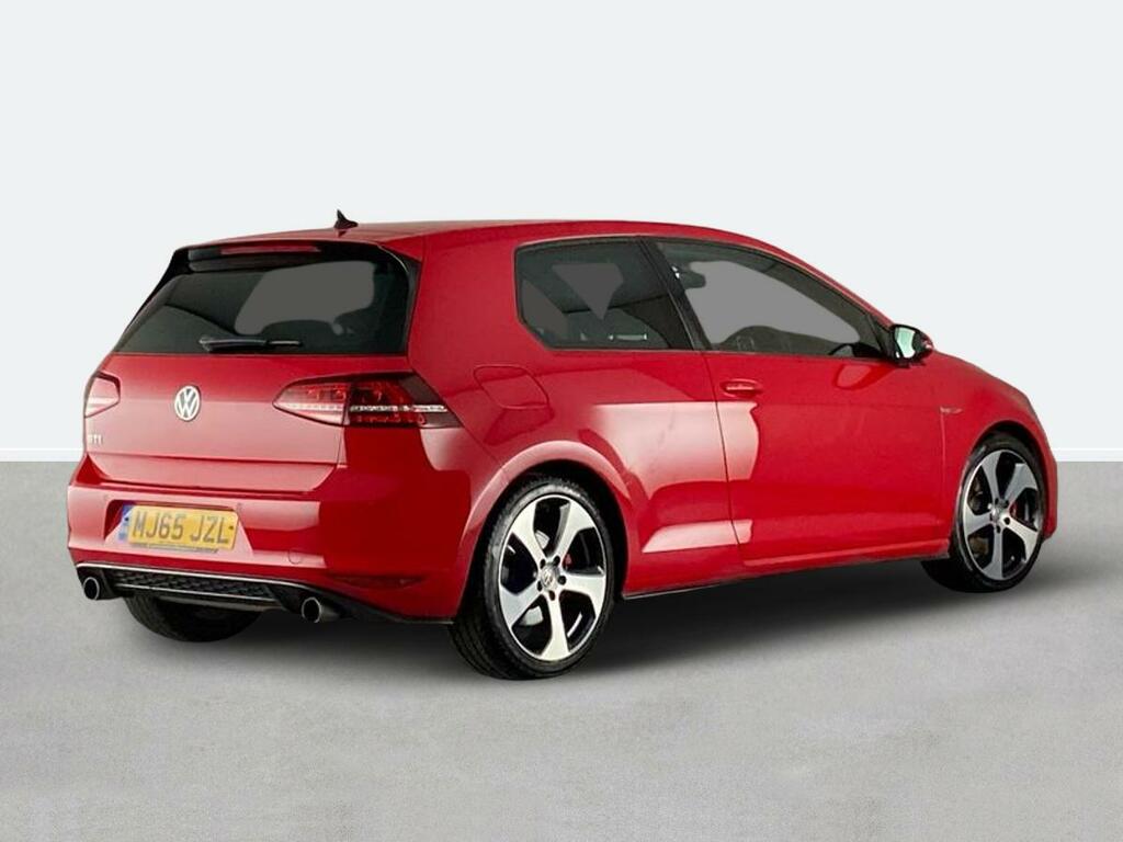 Volkswagen Golf Hatchback Red #3