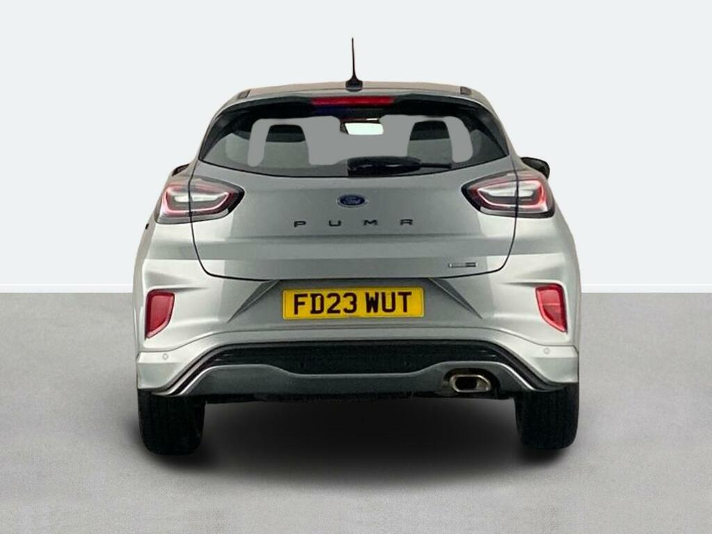 Ford Puma 1.0 Ecoboost Hybrid Mhev St-line FD23WUT Silver #4