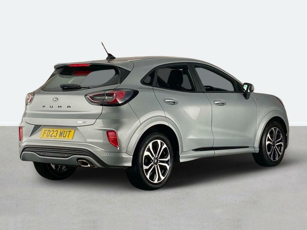 Ford Puma 1.0 Ecoboost Hybrid Mhev St-line FD23WUT Silver #3