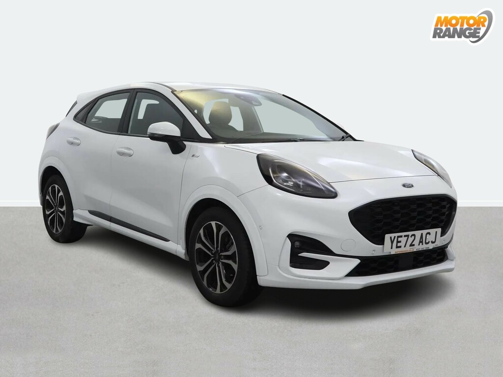 Ford Puma St-line Mhev White