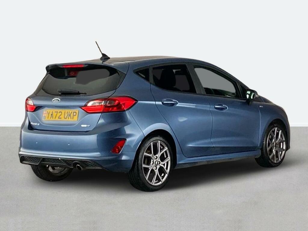Ford Fiesta 1.0 Ecoboost Hybrid Mhev 125 St-line Blue #3