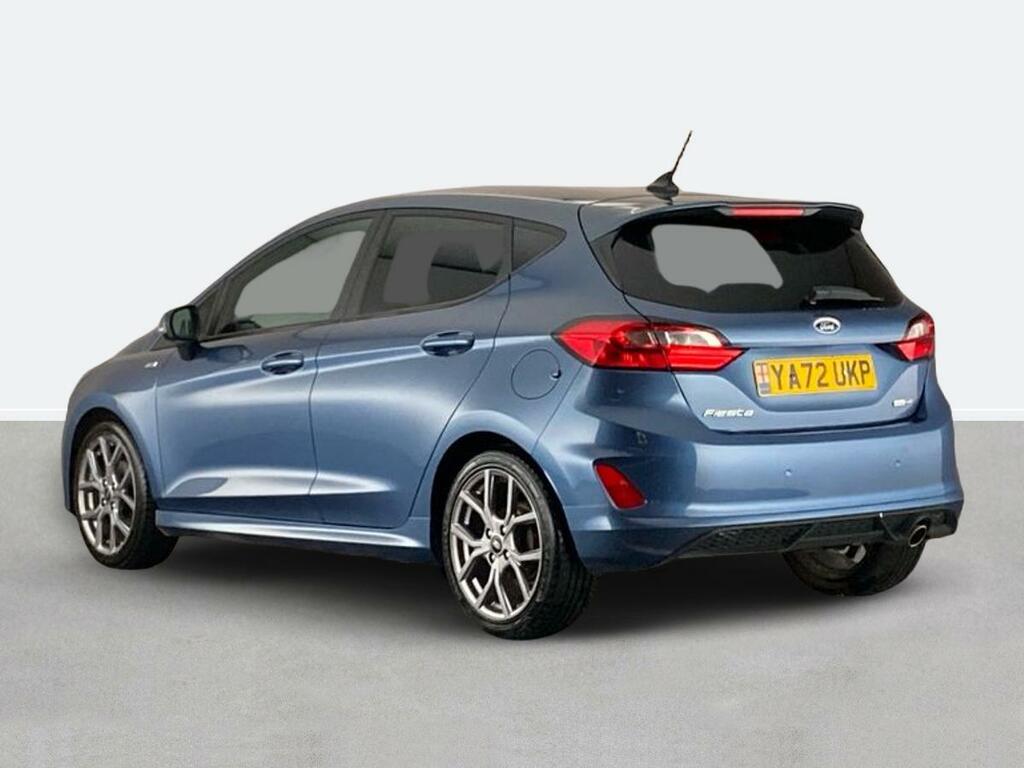Ford Fiesta 1.0 Ecoboost Hybrid Mhev 125 St-line Blue #5