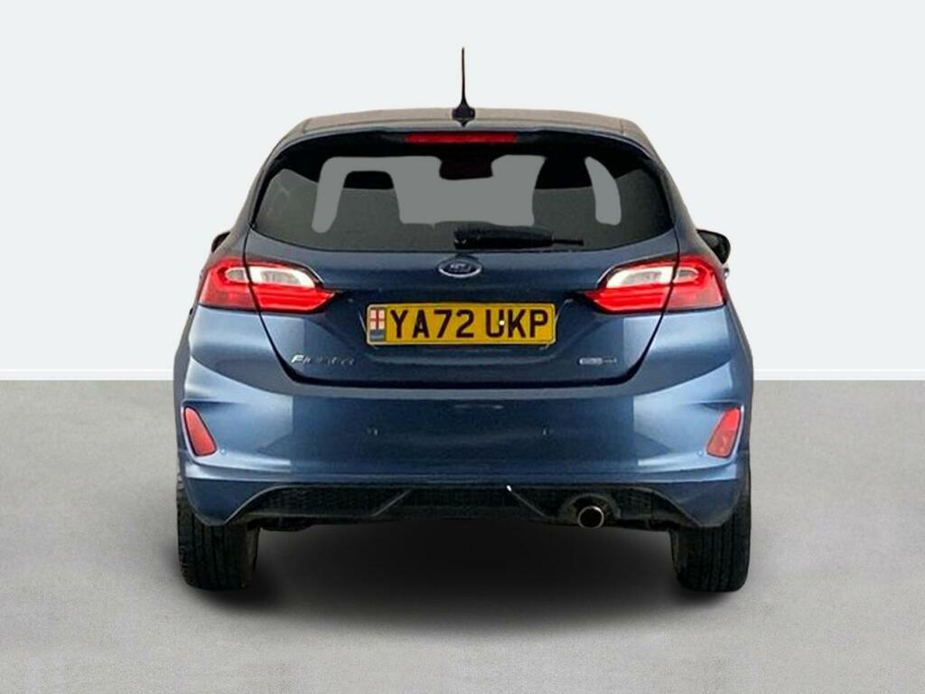 Ford Fiesta 1.0 Ecoboost Hybrid Mhev 125 St-line Blue #4