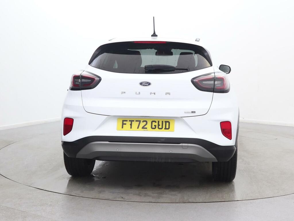 Ford Puma 1.0 Ecoboost Hybrid Mhev Titanium Dct FT72GUD White #6