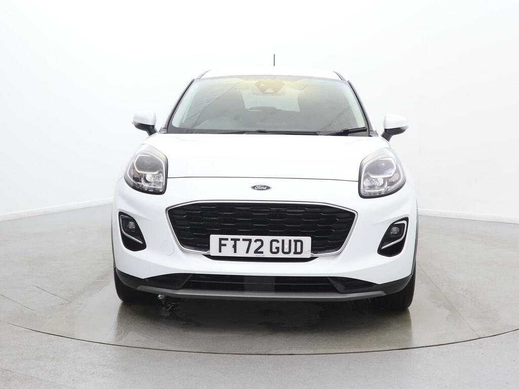 Ford Puma 1.0 Ecoboost Hybrid Mhev Titanium Dct FT72GUD White #2