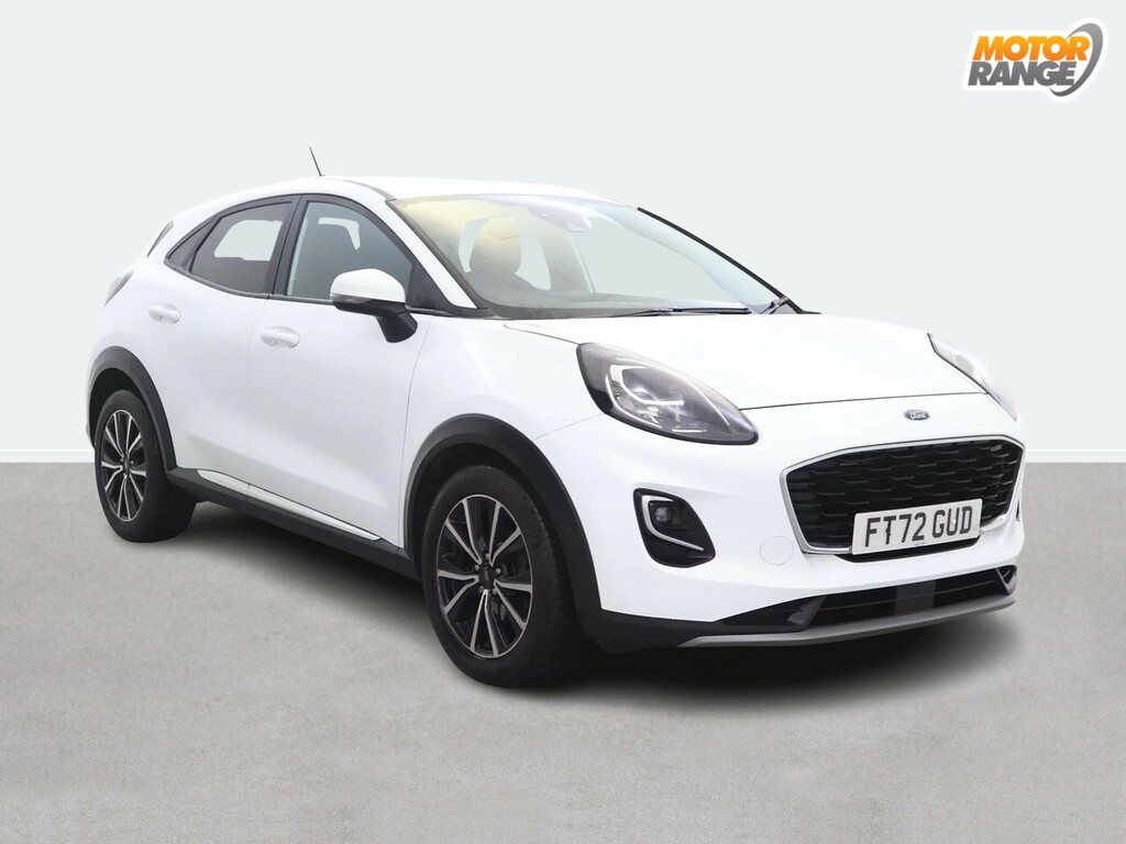 Ford Puma 1.0 Ecoboost Hybrid Mhev Titanium Dct FT72GUD White