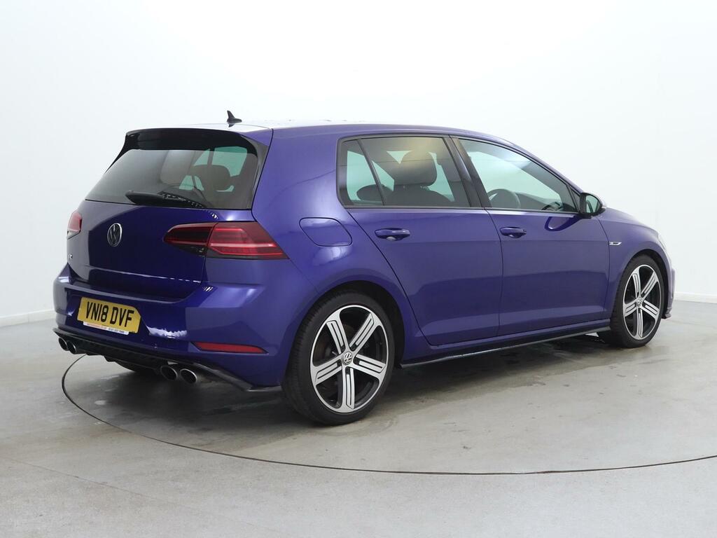 Volkswagen Golf 2.0 Tsi 310 R 4Motion Blue #5