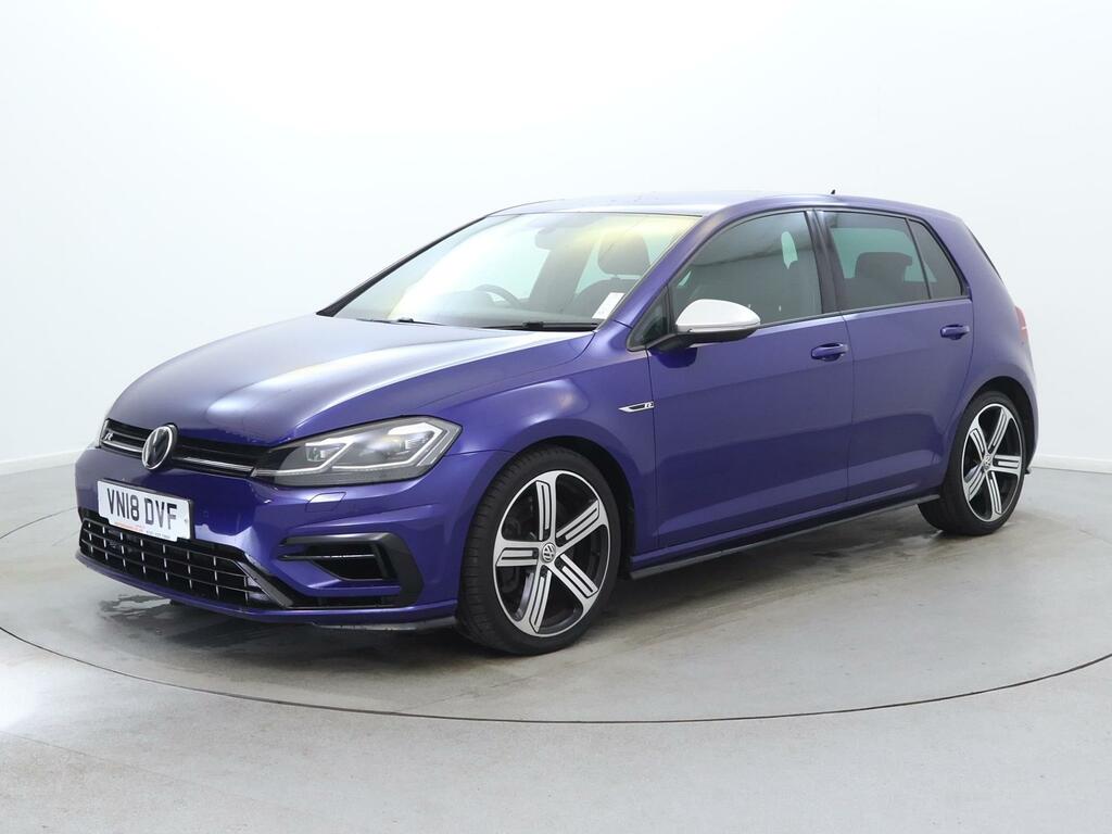 Volkswagen Golf 2.0 Tsi 310 R 4Motion Blue #3