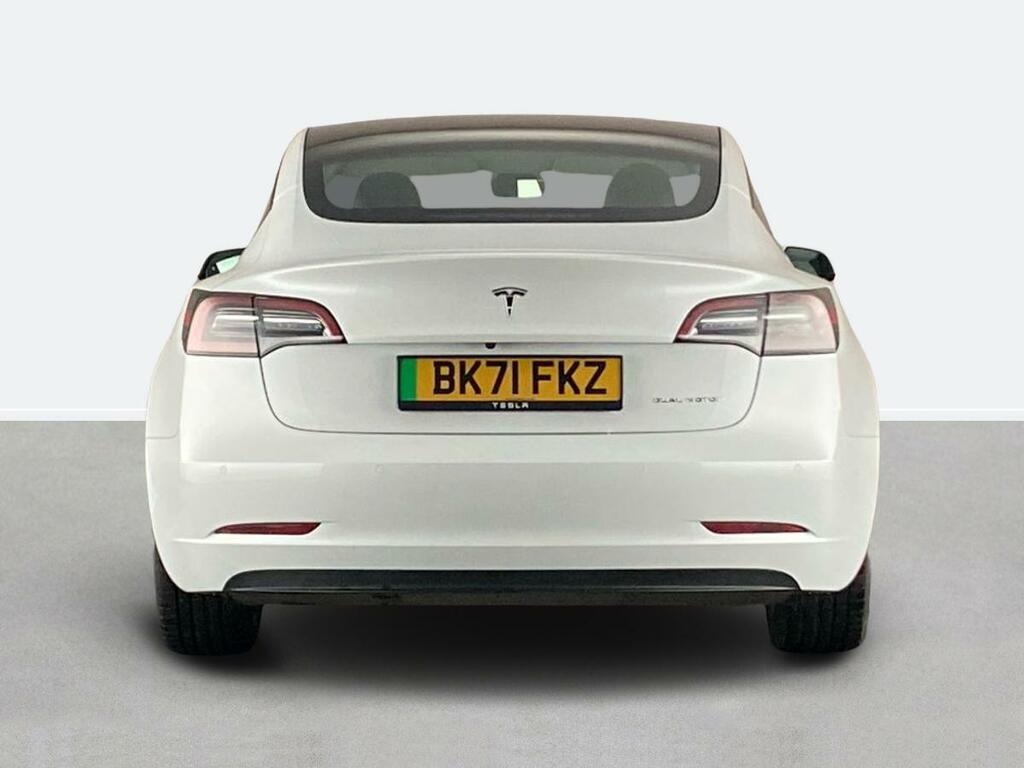 Tesla Model 3 Long Range Awd White #2