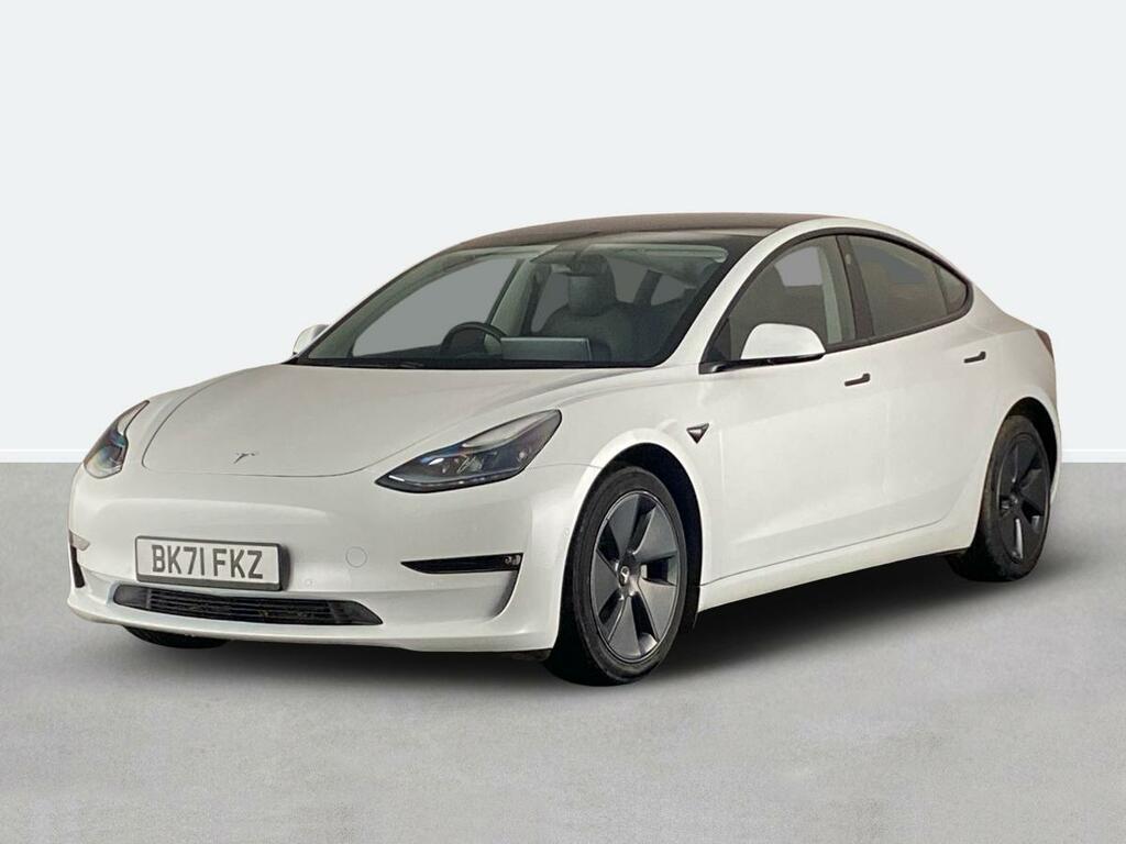 Tesla Model 3 Long Range Awd White #5