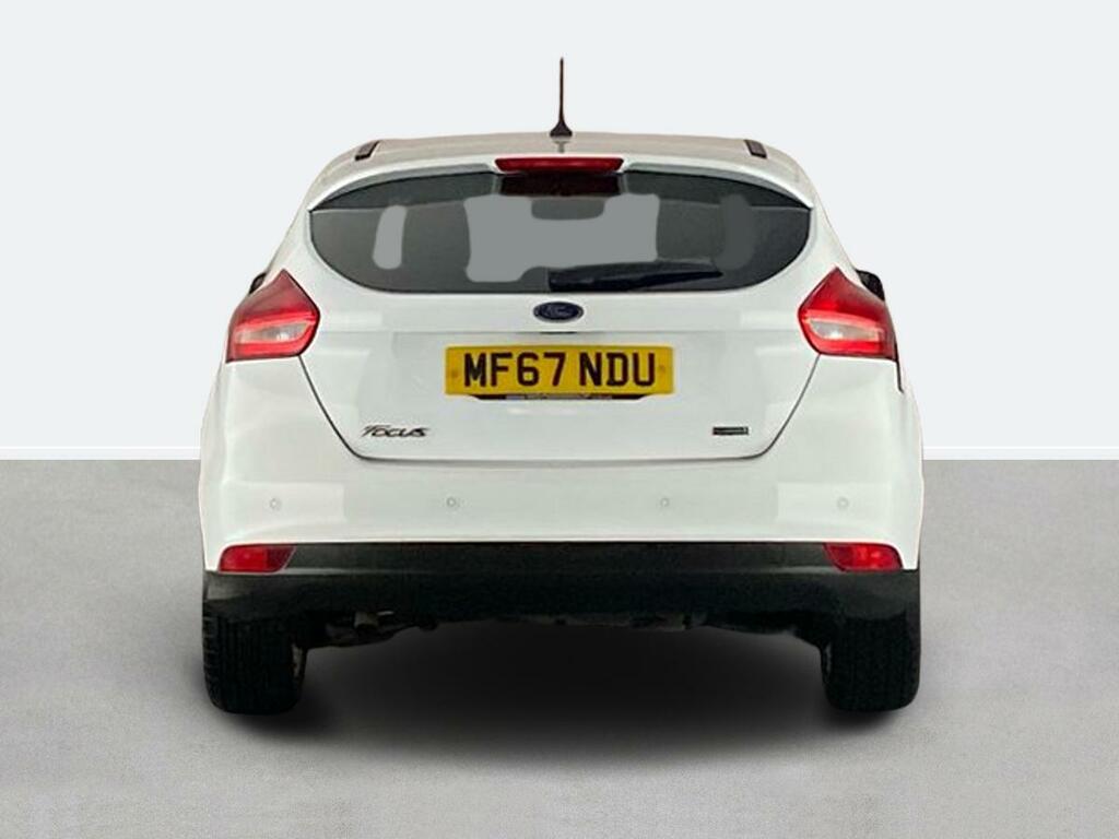 Ford Focus 1.0 Ecoboost 125 Zetec Edition MF67NDU White #4