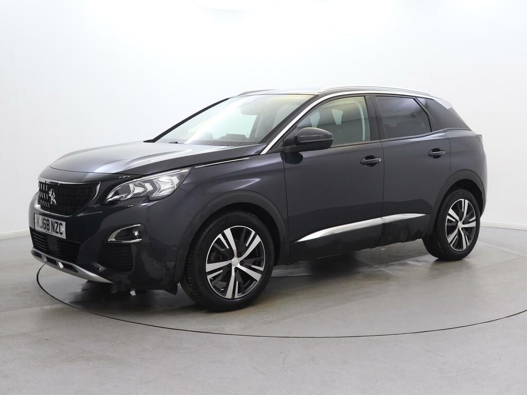 Peugeot 3008 1.5 Bluehdi Allure Eat8 KJ68NZC Grey #3