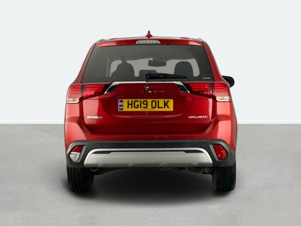 Mitsubishi Outlander 2.0 Juro Cvt Red #4