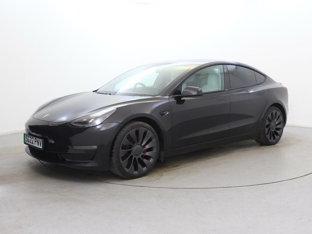 Tesla Model 3 Performance Awd Performance Upgrade Black #3