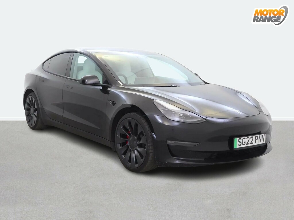 Tesla Model 3 Performance Awd Performance Upgrade Black