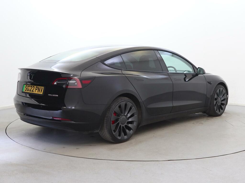 Tesla Model 3 Performance Awd Performance Upgrade Black #5