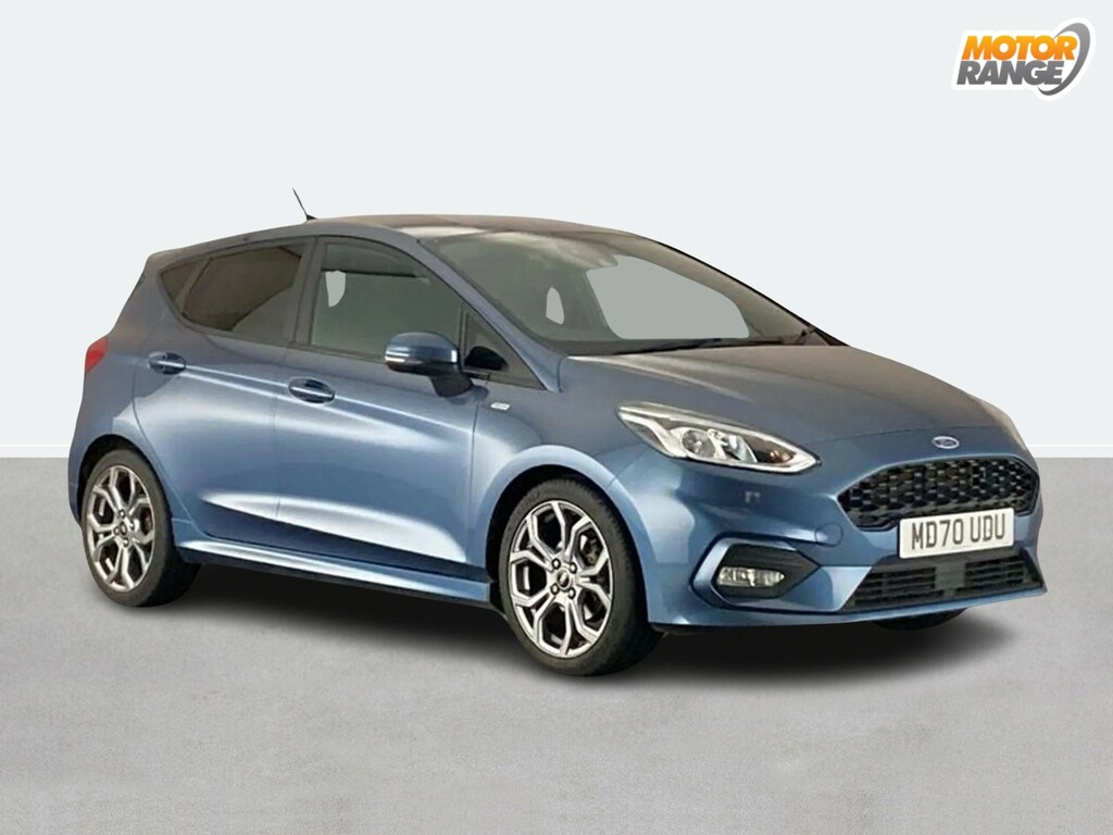 Ford Fiesta 1.0 Ecoboost Hybrid Mhev 125 St-line Edition MD70UDU Blue