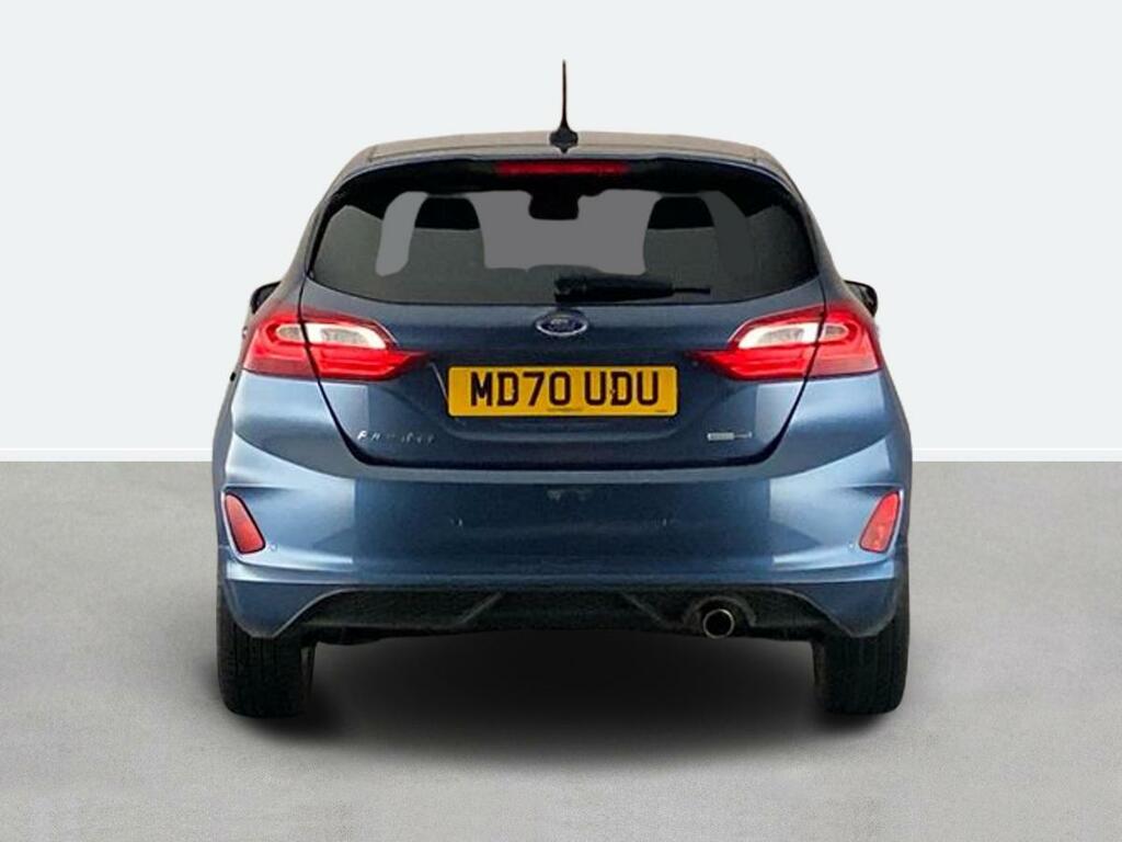 Ford Fiesta 1.0 Ecoboost Hybrid Mhev 125 St-line Edition MD70UDU Blue #4