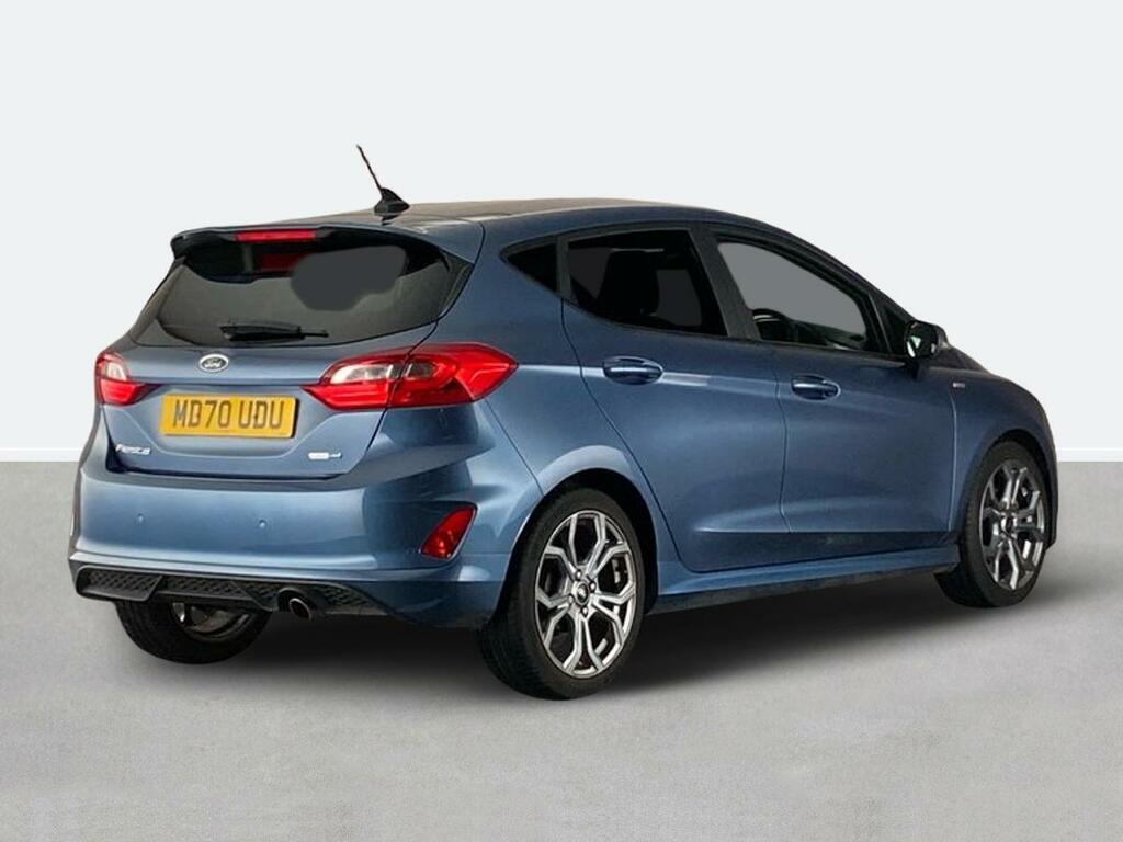 Ford Fiesta 1.0 Ecoboost Hybrid Mhev 125 St-line Edition MD70UDU Blue #3
