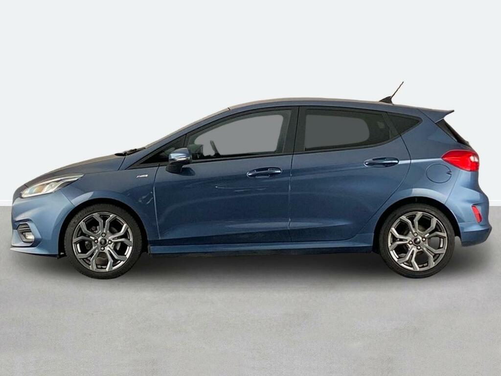 Ford Fiesta 1.0 Ecoboost Hybrid Mhev 125 St-line Edition MD70UDU Blue #6