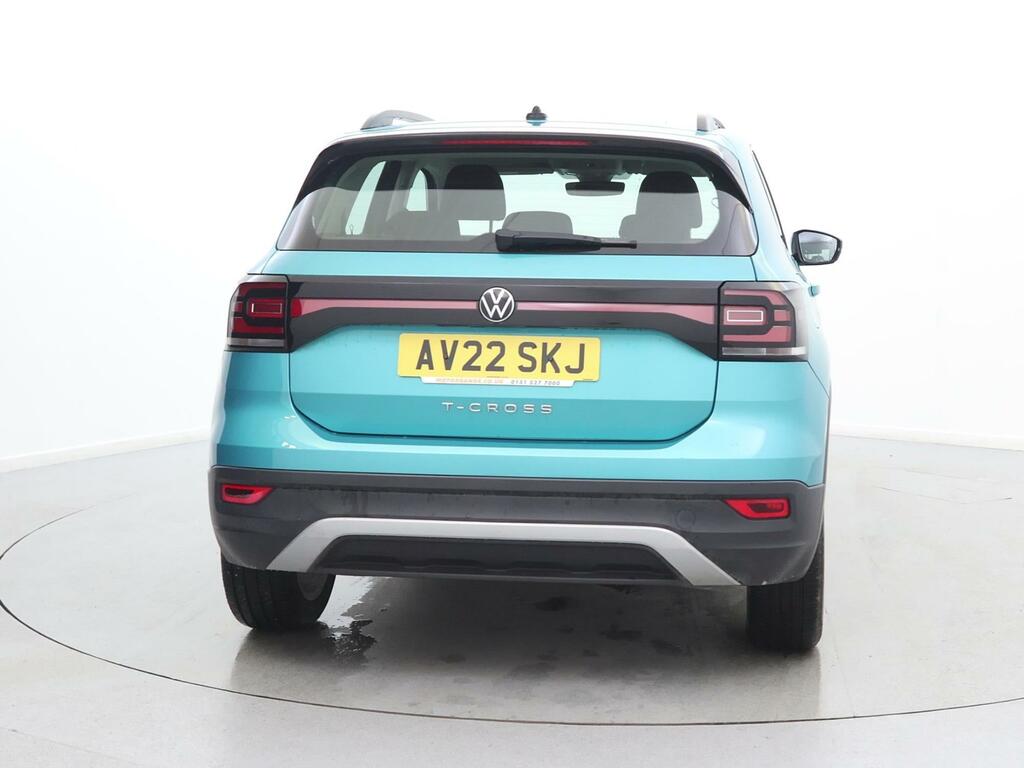 Volkswagen T-Cross 1.0 Tsi Se Blue #6