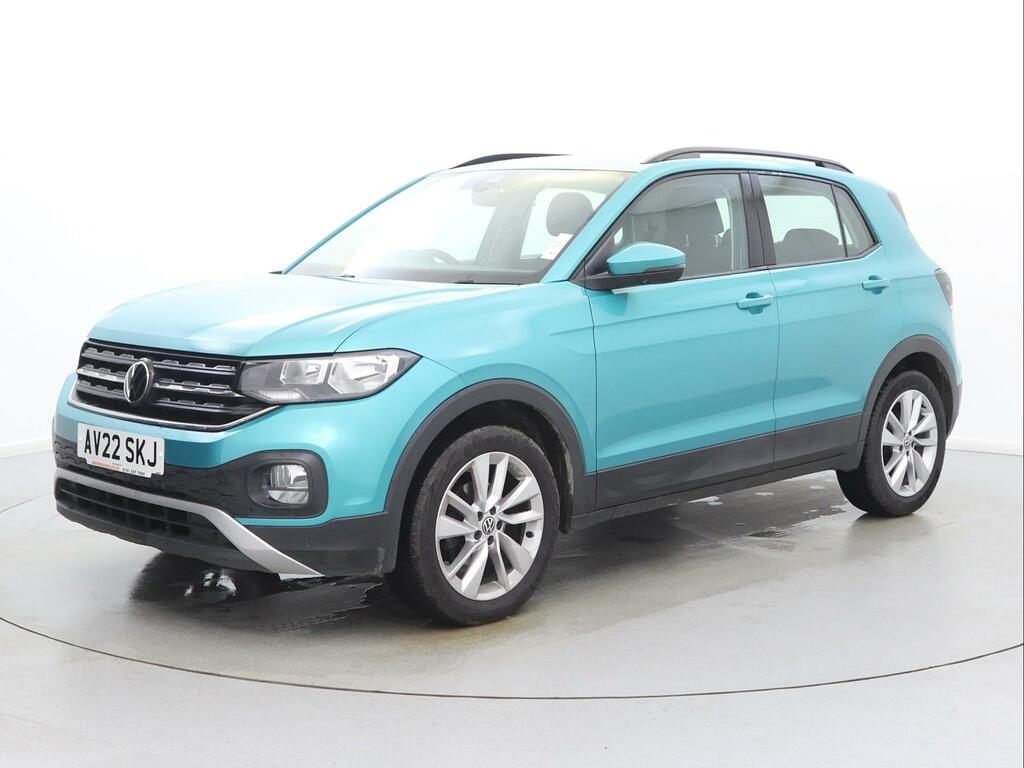 Volkswagen T-Cross 1.0 Tsi Se Blue #3