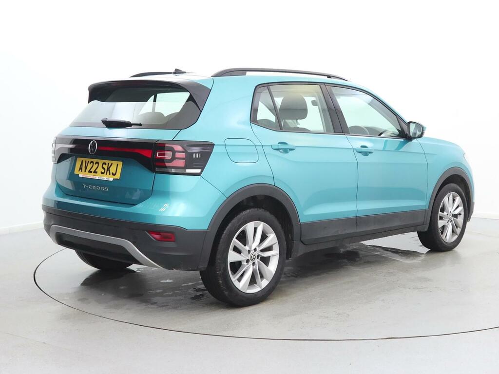 Volkswagen T-Cross 1.0 Tsi Se Blue #5