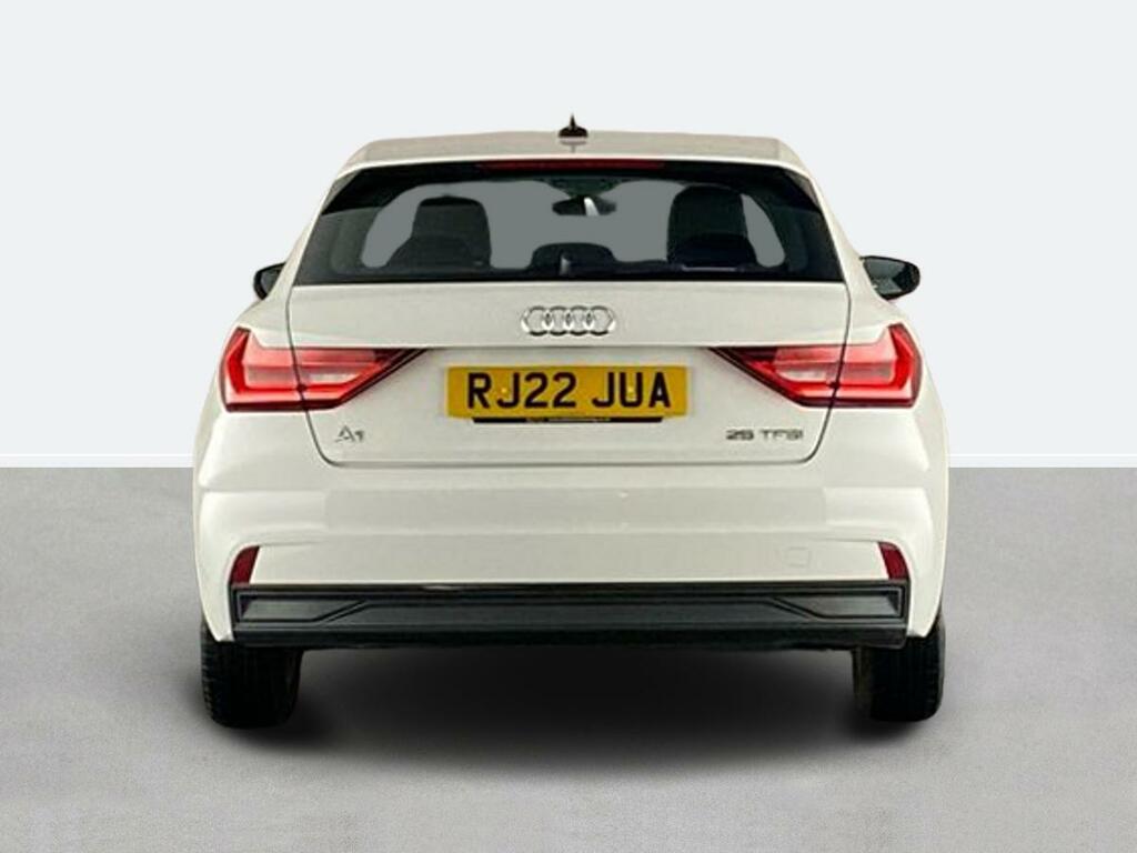 Audi A1 25 Tfsi Technik RJ22JUA White #4