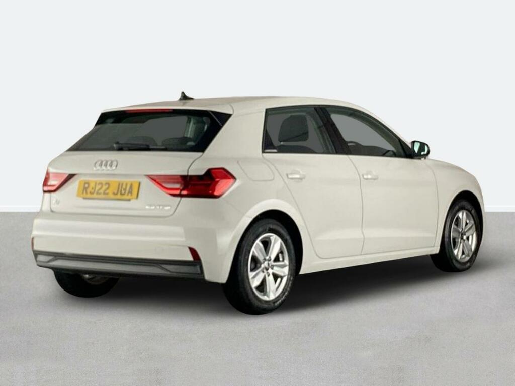 Audi A1 25 Tfsi Technik RJ22JUA White #3