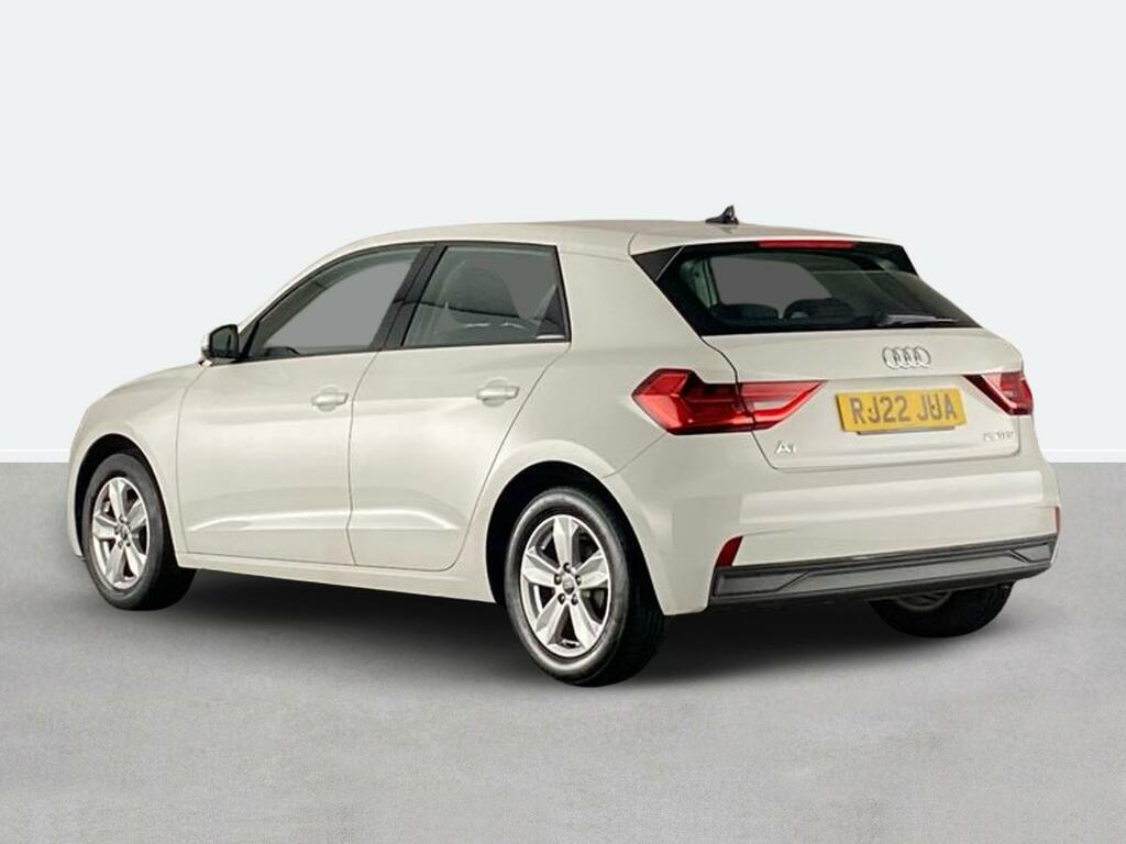 Audi A1 25 Tfsi Technik RJ22JUA White #5