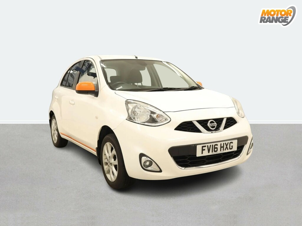 Nissan Micra 1.2 Acenta White #1