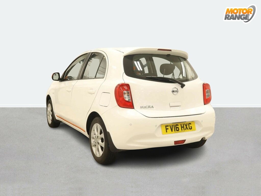 Nissan Micra 1.2 Acenta White #3