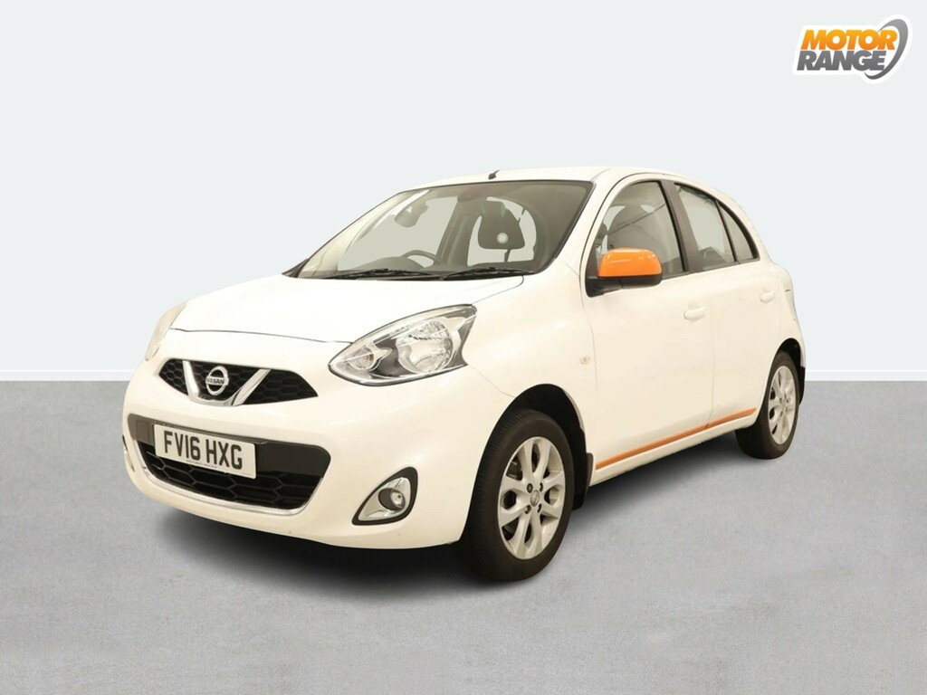 Nissan Micra 1.2 Acenta White #2