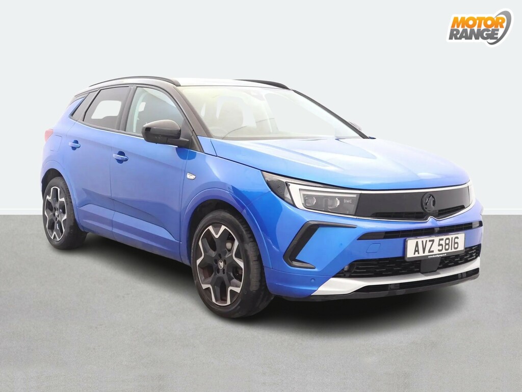 Vauxhall Grandland 1.2 Turbo Ultimate AVZ5816 Blue