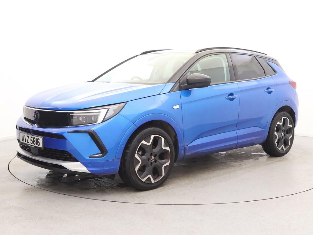 Vauxhall Grandland 1.2 Turbo Ultimate AVZ5816 Blue #3