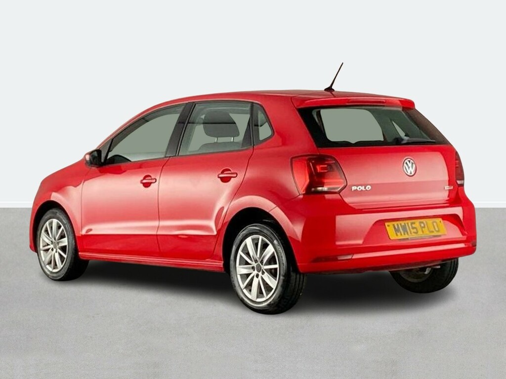 Volkswagen Polo 1.0 Se Red #5