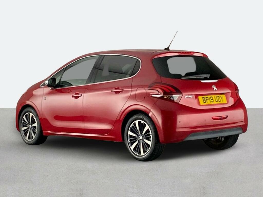 Peugeot 208 1.2 Puretech 110 Tech Edition Eat6 Red #4