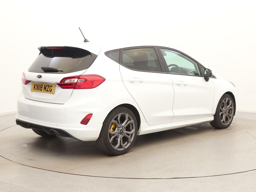 Ford Fiesta 1.0 Ecoboost 140 St-line KN18MZG White #5