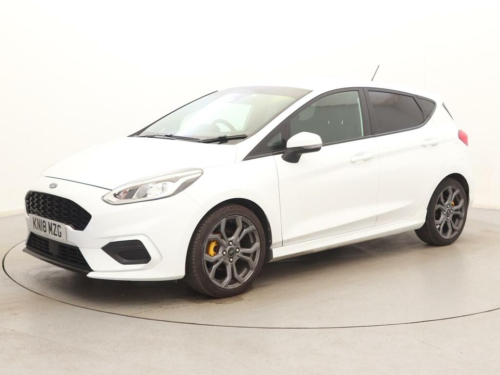 Ford Fiesta 1.0 Ecoboost 140 St-line KN18MZG White #3