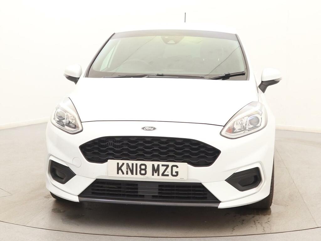 Ford Fiesta 1.0 Ecoboost 140 St-line KN18MZG White #2