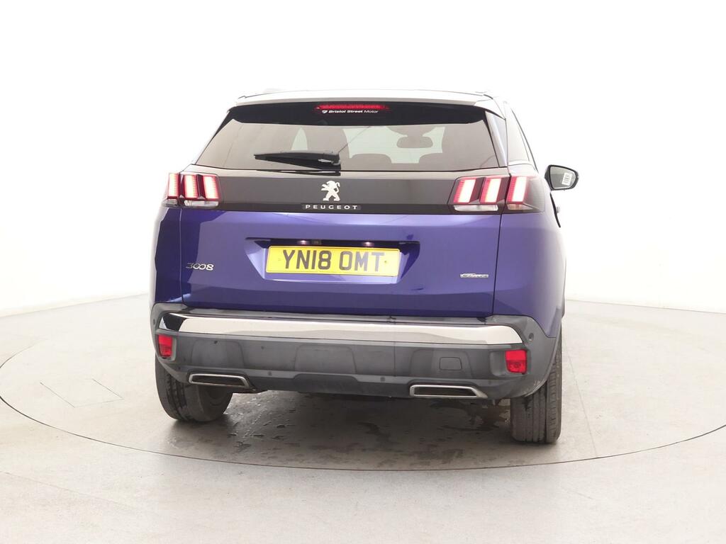 Peugeot 3008 1.5 Bluehdi Gt Line Premium YN18OMT Blue #6