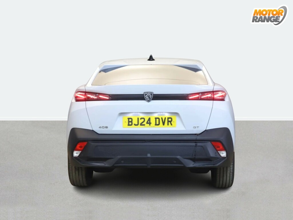 Peugeot 408 Hatchback Blue #4