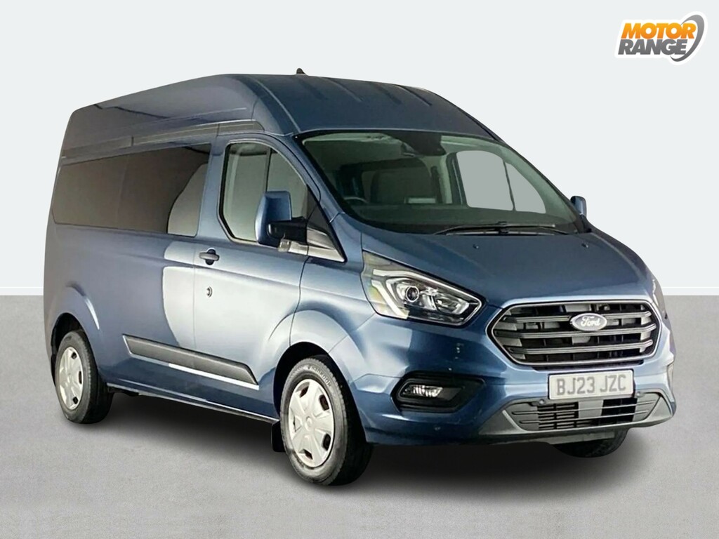 Ford Transit Custom 2.0 Ecoblue 130Ps High Roof Trend Van Blue