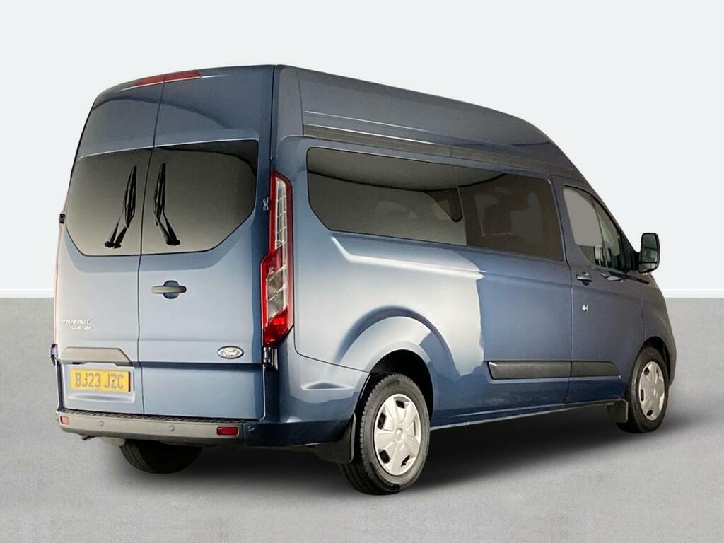 Ford Transit Custom 2.0 Ecoblue 130Ps High Roof Trend Van Blue #3