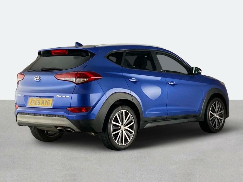 Hyundai Tucson 1.6 Tgdi Go Se 2Wd Dct Blue #3