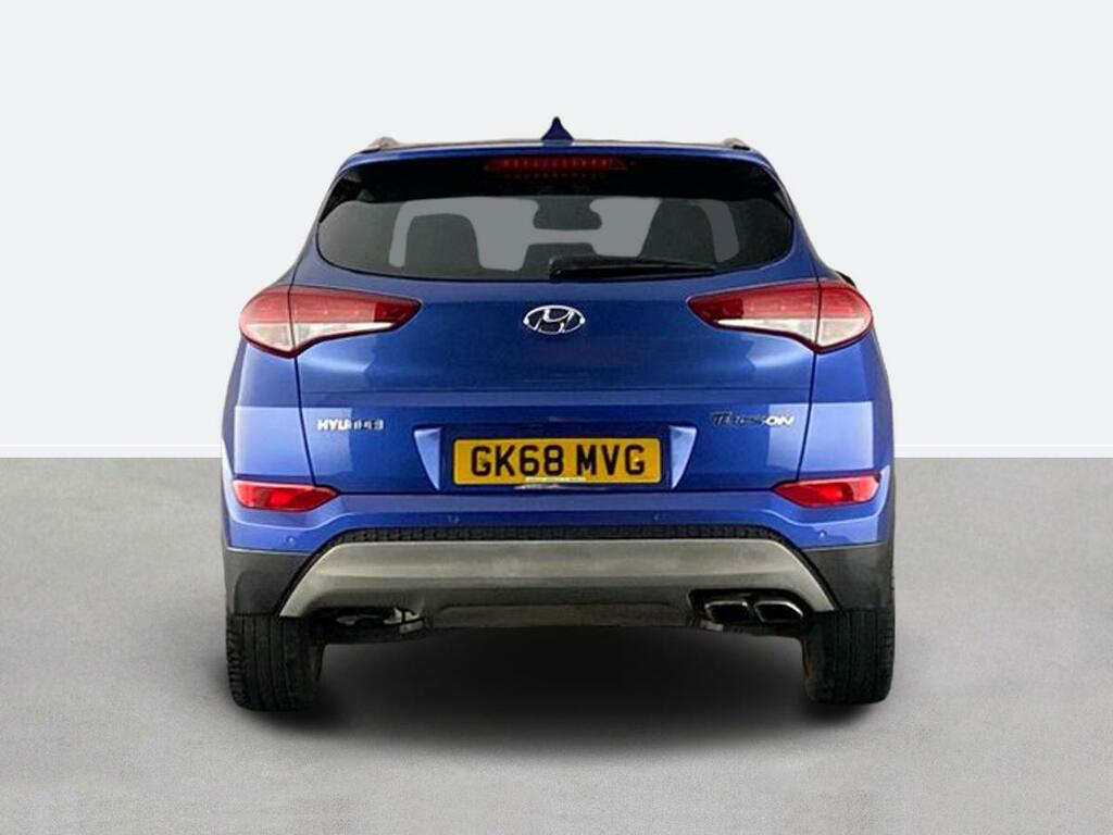 Hyundai Tucson 1.6 Tgdi Go Se 2Wd Dct Blue #4