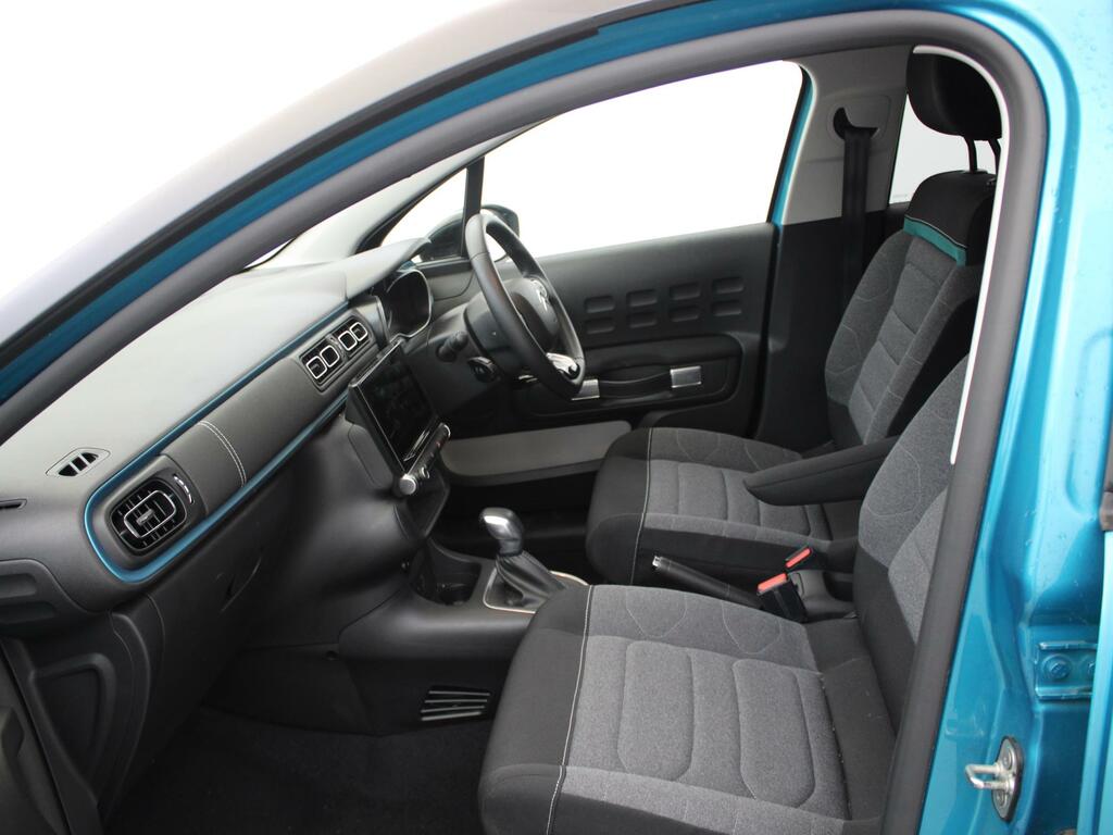 Citroen C3 Hatchback 1.2 Puretech Elle Euro 6 Ss Reser White #9