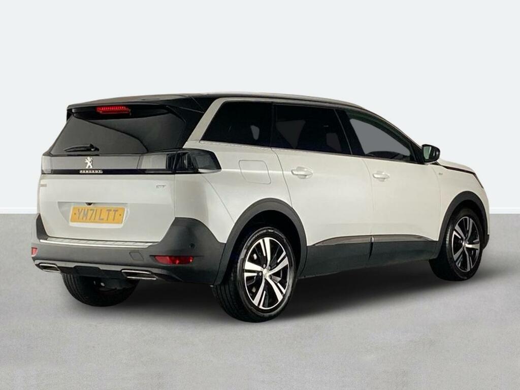 Peugeot 5008 1.5 Bluehdi Gt Eat8 White #3