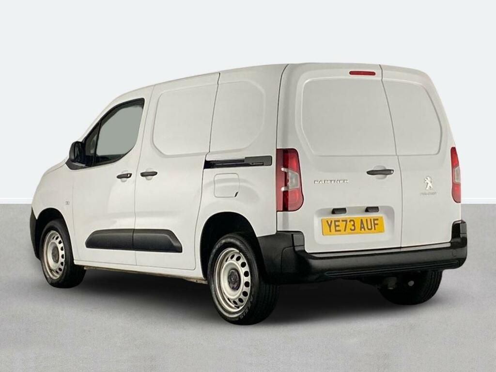 Peugeot Partner 1000 1.5 Bluehdi 100 Professional Premium Van YE73AUF White #5